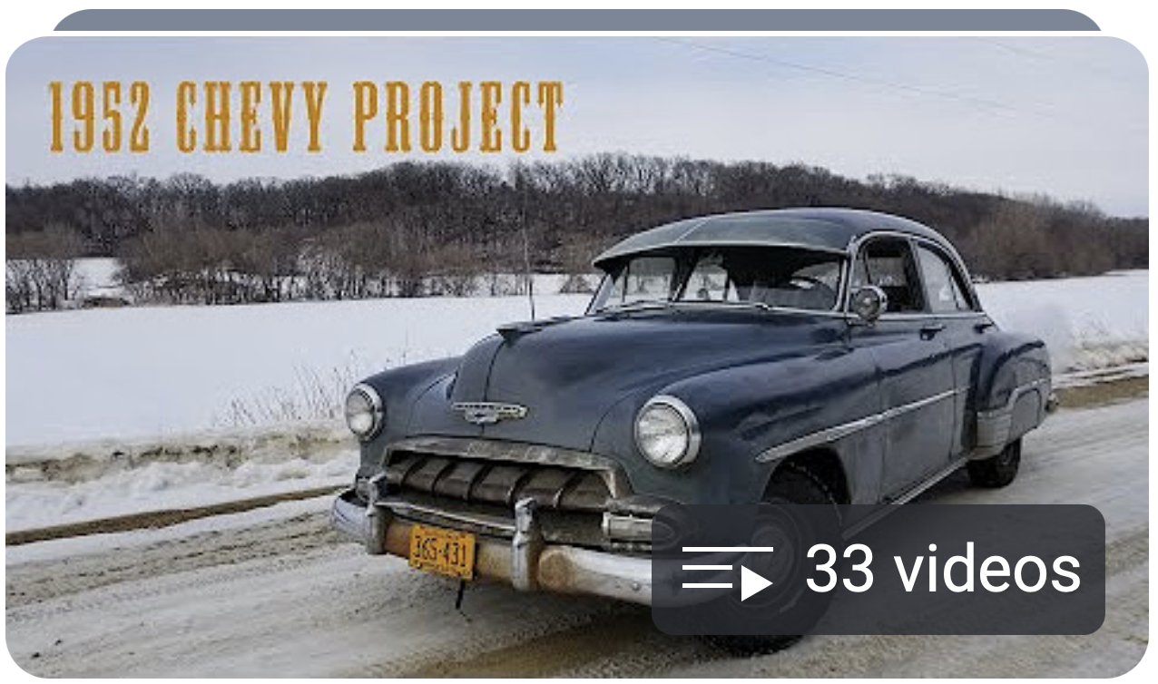 1952 Chevy Project